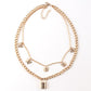 Fashion simple personality butterfly clavicle chain necklace hip-hop punk thick chain lock necklace female