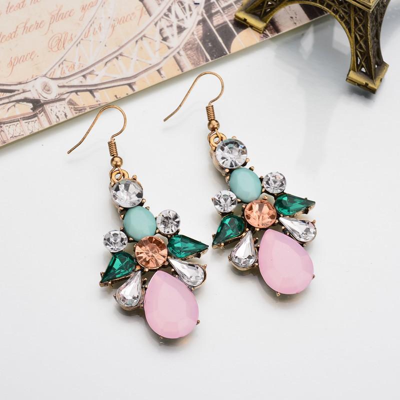 Fashion Jewelry Pop Flower Shape Earrings