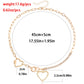 Jewelry Hip Hop Geometric Sweet Cool Heart Single Layer Necklace Personality Claw Diamond Mix and Match Fashion Necklace