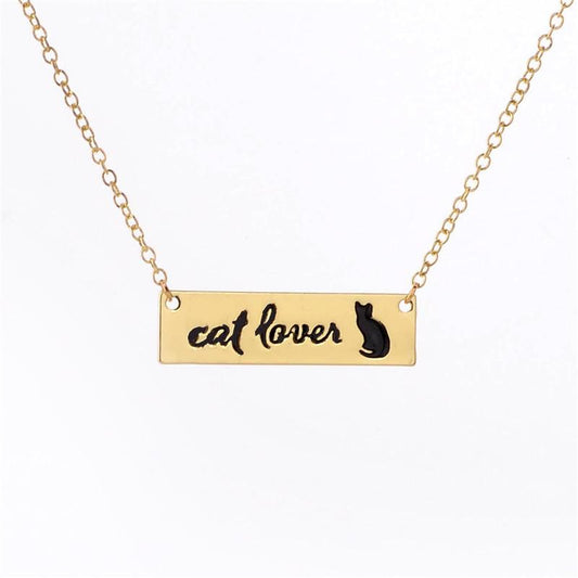 Popular Women's Jewelry Simple Fashion Cute Cute Kitten Necklace