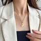 Moon Star Clavicle Chain Women's Simple Temperament Star Moon Pendant Stainless Steel Necklace
