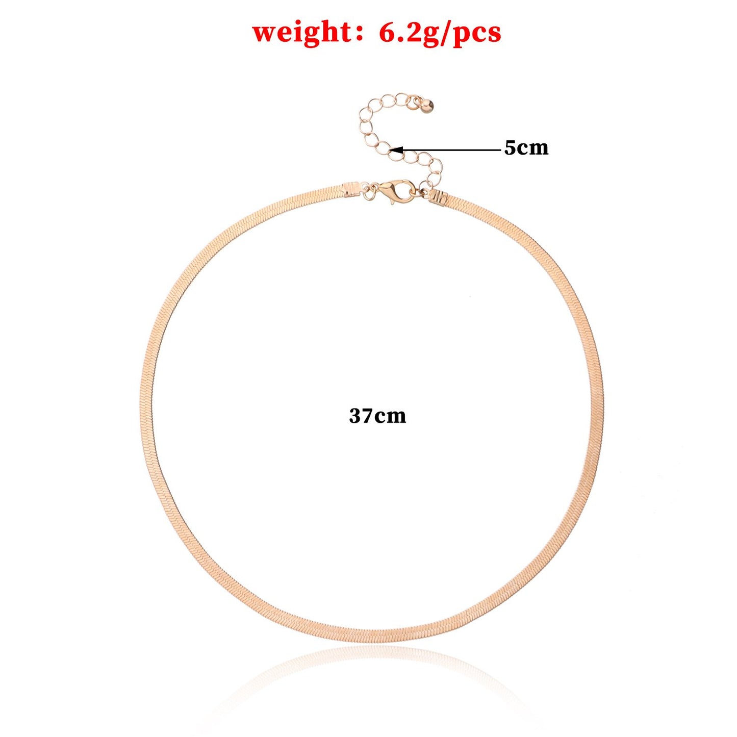 Jewelry Snake Bone Chain Necklace Ladies Temperament Versatile Popular Necklace Necklace