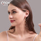 Earrings fashion personality multi-layer circle tassel earrings long section temperament exaggerated circle earrings women