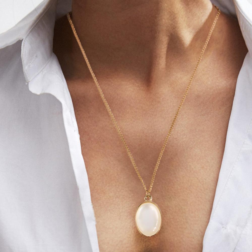 N6777 Fashion Temperament Coin Multi-Layer Necklace Simple and Versatile Personality Trendy Multi-Layer Clavicle Chain Women