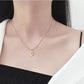 Fashion gold snake bone chain simple lucky 7 brand necklace female minority indifferent clavicle chain trendy brand