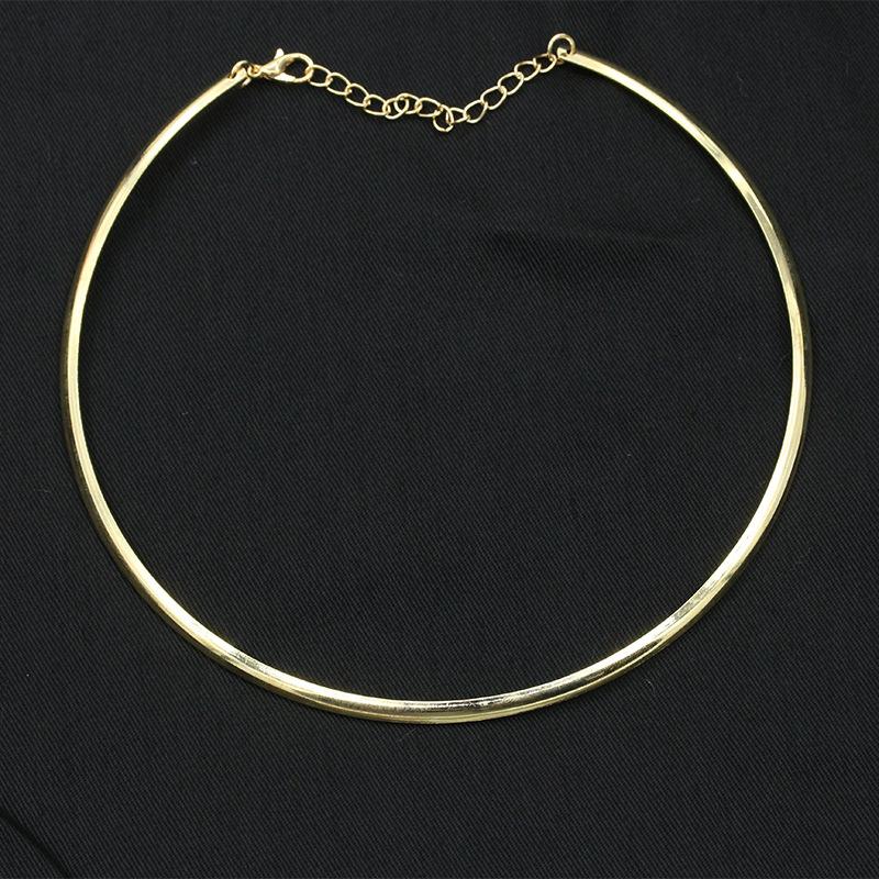 Popular Jewelry Punk Edition Hilary Hsu Han Huohuo Fashion Metal Exaggerated Collar Necklace