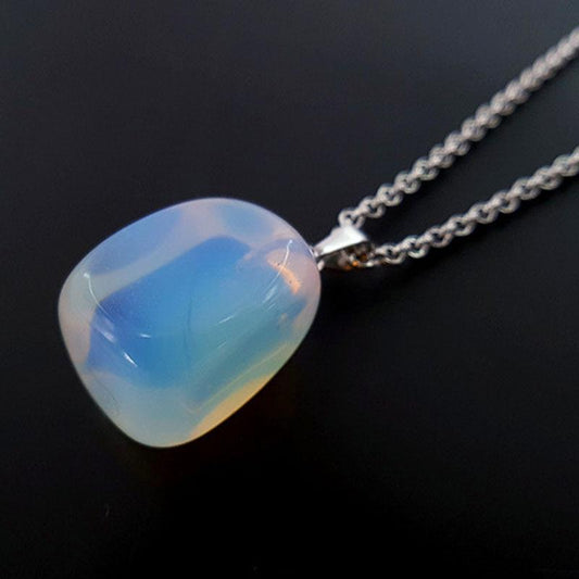 Candy Pendant Natural Stone Clavicle Chain Crystal Necklace Creative Jewelry Pure Men and Women