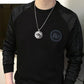 Jewelry Hip Hop Pendant Gram Necklace Male Demon Hunter Wolf Head Totem Exaggerated Tag Accessories