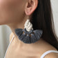 E954 Bohemia Rope Braided Tassel Earrings Creative Personality Ethnic Braided Stud Earrings