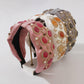F3939 Oni fashion headband Baroque light luxury widening gemstone hair cave high skull top internet celebrity personality headband female