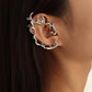 E1299 Earrings Frosty Creative Design Earrings Simple Metal Geometric Fashion Earrings