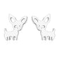 Simple cute fashion pet earrings puppy cute animal earrings earrings Qingwen