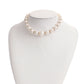 Jewelry colorful light luxury micro-diamond imitation Baroque pearl necklace female all-match y2k beaded necklace ins