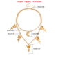 Jewelry Fashion Double Exaggerated Butterfly Heart Necklace Female Ins Cold Valentine's Day Necklace