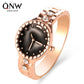 Jewelry Creative Watch Shape Fashion Ring Personality Couple Ring Personality Jewelry