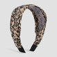 F499 pastoral raffia headband leisure vacation geometric fashion headband contrast color fresh hair accessories