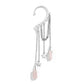 Jewelry Creative Imitation Crystal Tassel Elf Earring Female Simple Single Chain Star Earrings