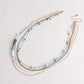 Jewelry Bohemian color rice beads turquoise multi-layer waist chain female ins hit color beaded body chain