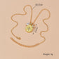 Fashion Water Drop Pearl Necklace Vintage Rhinestone Star Moon Necklace Accessories
