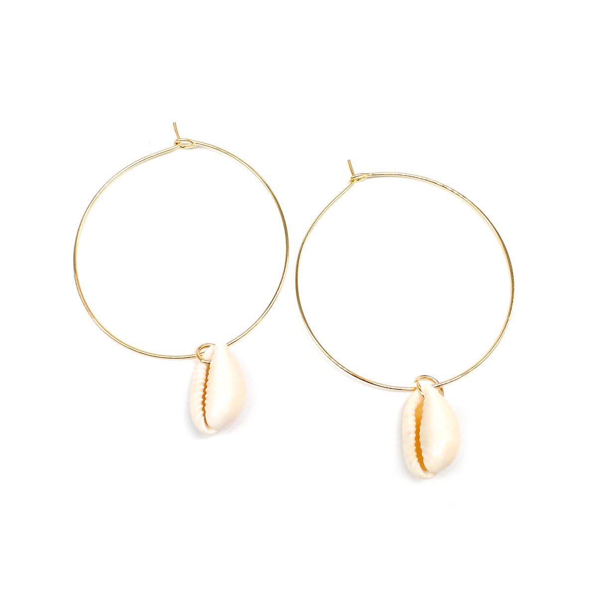 Ear jewelry exaggerated fashion natural shell earrings female personality temperament earrings