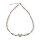 Flash diamond butterfly spring and summer tide necklace female ins all-match cold collarbone chain bracelet