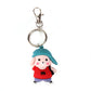 Creative cartoon boy girl key chain cute couple key pendant bag pendant