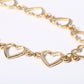 Jewelry Love Necklace Geometric Necklace Women Simple Heart Shaped Hollow Chain Love Necklace Women