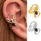 Punk Spider Ear Clip Simple Single Insect No Pierced Earrings Gothic Jewelry