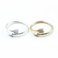 Fashion Jewelry Couple Fashion Arrow Opening Adjustable Ring Female Geometric Opening Ring