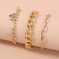 Simple Chain Bracelet Fashion Mix and Match Butterfly Bracelet Hand Decoration Stacking Combination
