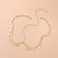 Street shot super shiny sequins wave tassel chain headdress headband hair accessories