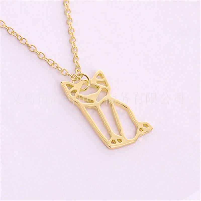 Jewelry Personality Fashion Cute Cat Pendant Necklace