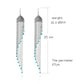 Fashion Earrings Exquisite Alloy Turquoise Boutique Female Jewelry Ladies Personality Earrings