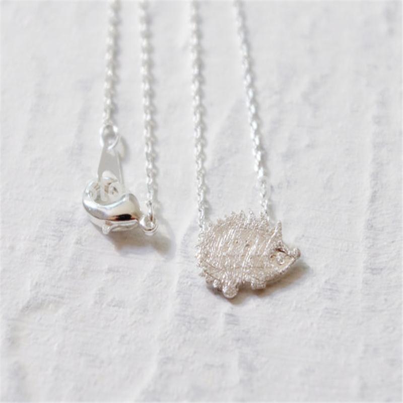 Creative cute jewelry cute hedgehog exquisite clavicle chain