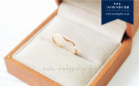 Official website jewelry fashion wavy ring curve beauty joint ring small fresh ring