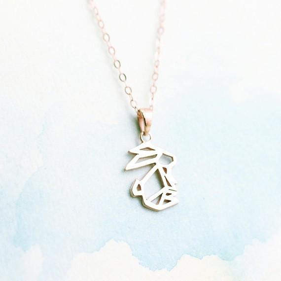 Explosive cute rabbit necklace women's accessories