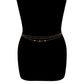 Sexy nonchalant pearl waist chain suit female trend geometric ball metal chain body chain