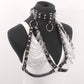 C27 jewelry sexy personality rivet chain bikini chest ornament Harajuku exaggerated body chain