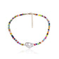 Jewelry Color Handmade Rice Beads Necklace Female Ethnic Pearl Shell Asymmetrical Necklace