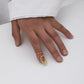 Fashion Trend Personality Hollow Ring Jewelry Femininity Niche Indifferent Fingertip Nail Ring Female