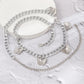 Jewelry Simple Single Layer Thick Chain Body Chain Sweet Cool Metal Butterfly Pendant Tassel Waist Chain Female