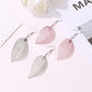 Popular retro earrings fashion temperament long hollow leaf earrings earrings