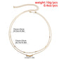 Hip Hop Simple Metal Alphabet Pendant Waist Chain Women Multilayer Sexy Fashion Thin Chain Body Chain