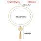 Jewelry INS Hollow Lotus Tassel Long Necklace Sweater Chain Female Simple Autumn and Winter Necklace