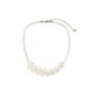 Jewelry Versatile Geometric Single Layer Necklace Simple Temperament Stacked Imitation Pearl Clavicle Necklace Female