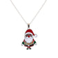 Jewelry Fashion Creative Snowman Christmas Tree Necklace Socks Fawn Pendant Christmas Necklace