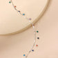 Jewelry Fashion Sunflower Gemstone Handmade Trend Simple Ladies Necklace
