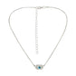 Simple personality trend hands hug eyes necklace style beautiful creative temperament clavicle chain necklace female