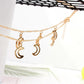 Hair Jewelry Moon Star Multilayer Chain Metal Head Chain Hair Accessories Women's Head Chain