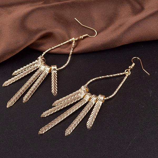 Exaggerated Women's Earrings Indian Mace Earrings Night Party Earrings Accessories